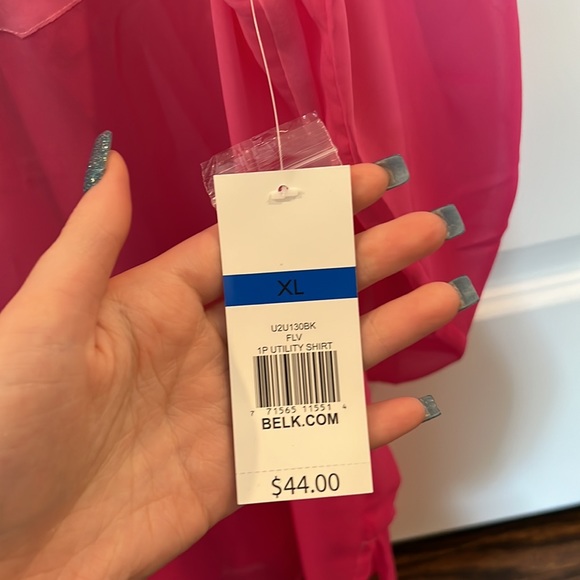 NWT 2 piece ombré cami and shirt set - Picture 5 of 6